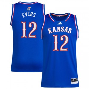 #12 Wilder Evers Kansas Royal Mens Jersey Official College Basketball 307382-710