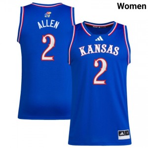 #2 Corbin Allen University of Kansas Royal Women's Jersey Limited College Basketball 557604-692