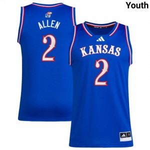 #2 Corbin Allen University of Kansas Royal Youth Jerseys High School College Basketball 237563-122